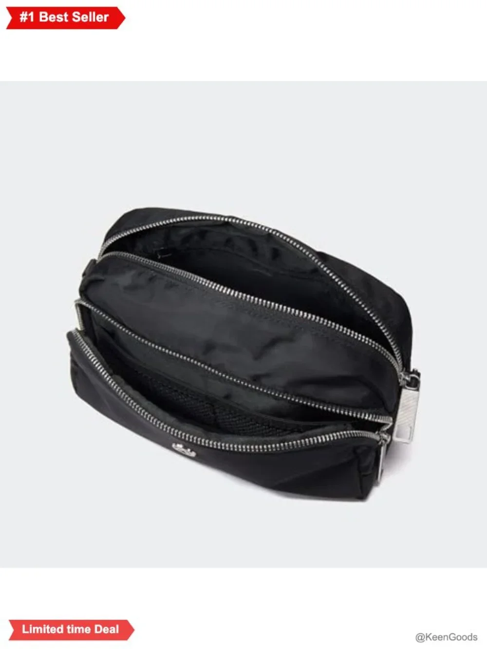 Nylon Crossbody Sling Bag Adjustable Strap Travel Everyday Purse